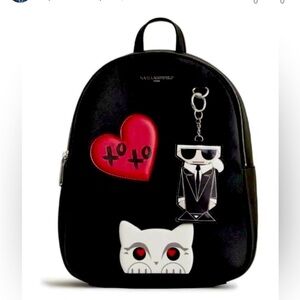 NWT Karl Lagerfeld Paris Adele Backpack